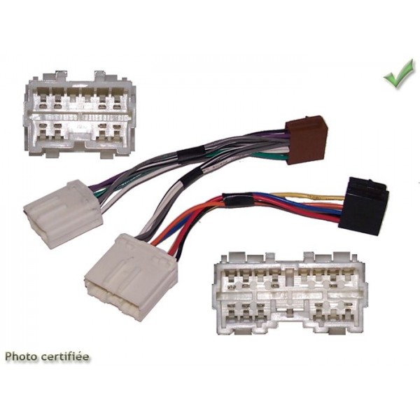 Cablage autoradio volvo 940