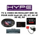 HYPE MODULE TV DVD en roulant MMI 3G pour AUDI