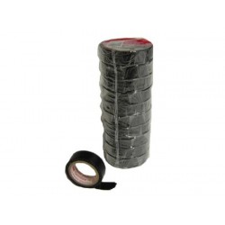 RUBANS ADHESIFS ISOLANTS SCOTCH PVC x10 ROULEAUX NOIR 15mm X10M