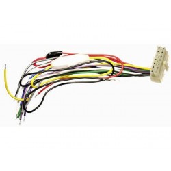 CABLE SPECIFIQUE AUTORADIO ISO AIWA 25CM 2 X 7VOIES