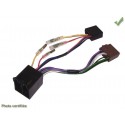 FAISCEAU ADAPTATEUR AUTORADIO ISO MALE 2 CON ET + ISO FEMELLE 1 CON 4HP