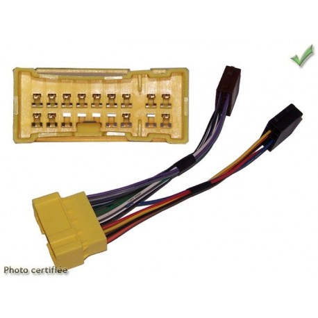 FAISCEAU AUTORADIO NISSAN 2000 ET + 1 CON ET + ISO 4HP voir liste