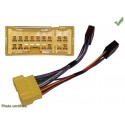 FAISCEAU AUTORADIO NISSAN 2000 ET + 1 CON ET + ISO 4HP voir liste