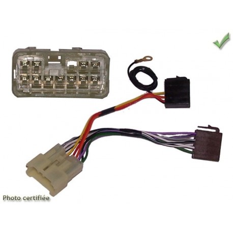 FAISCEAU AUTORADIO SUBARU SUZUKI ET + 2002 ET + ISO 4HP voir liste