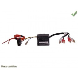 FAISCEAU AUTORADIO AUDI 2007 ET + FAKRA ET + RCA 4X40W SYSTEME AMPLIFIE BOSE