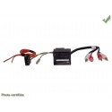 FAISCEAU AUTORADIO AUDI 2007 ET + FAKRA ET + RCA 4X40W SYSTEME AMPLIFIE BOSE