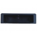 FACADE AUTORADIO REDUCTEUR 2DIN EN 1DIN VIDE POCHE hxlxp 55x188x90mm EQU 2112