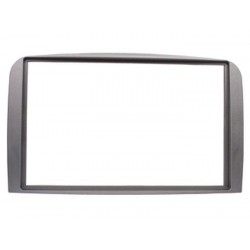 FACADE AUTORADIO DOUBLE DIN ALFA 147 2005 ET + GT GRIS FONCE