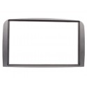 FACADE AUTORADIO DOUBLE DIN ALFA 147 2005 ET + GT GRIS FONCE