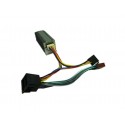 CONVERTISSEUR 24 EN 12V 10A specifique camion avec connecteur iso pour autoradio