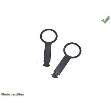 KIT CLE EXTRACTION AUTORADIO AUDI VOLKSWAGEN PAIRE