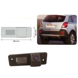 CAMERA DE RECUL INTEGREE DANS ECLAIRAGE PLAQUE OPEL ANTARA 2006 ET +