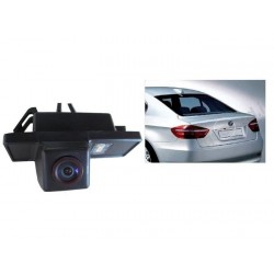 CAMERA DE RECUL INTEGREE DANS ECLAIRAGE PLAQUE BMW SERIE 3 5 6 X5 X6 -+MI017PLUS