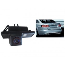 CAMERA DE RECUL INTEGREE DANS ECLAIRAGE PLAQUE AUDI A6 A8 Q7 (+MI041PLUS)