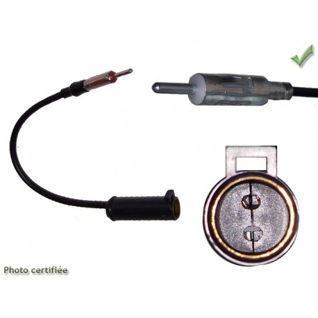 ADAPTATEUR D ANTENNE NISSAN 1987 ET + 2006 DIN