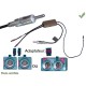 ADAPTATEUR D ANTENNE AMPLIFIE DOUBLE FAKRA DIN MALE AUDI VW SEAT MERCEDES