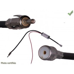 ADAPTATEUR D ANTENNE VOLKSWAGEN GOLF3 1996 AMPLIFIE