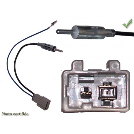 ADAPTATEUR D ANTENNE HONDA CIVIC 2006 ET + MAZDA 3 2009 ET + DIN