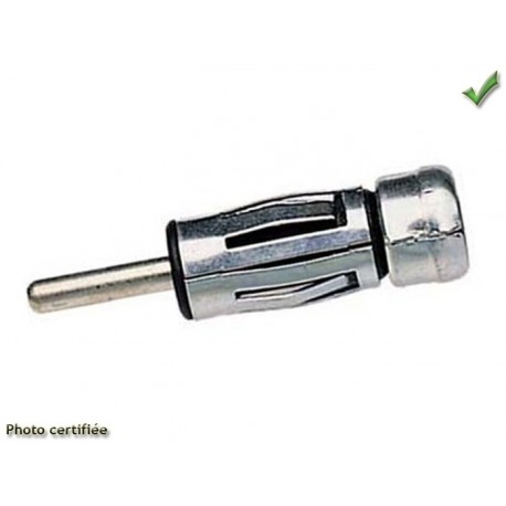 ADAPTATEUR D ANTENNE DIN MALE ISO FEMELLE