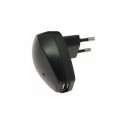 CHARGEUR SECTEUR ALIMENTATION 220V SORTIE USB POUR PDA