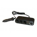 ADAPTATEUR PRISE ALLUME CIGARE 1 MALE ET 4 FEMELLES (voir aussi 6223)