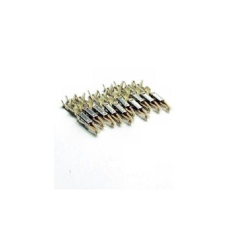 COSSE FEMELLE CONNECTEUR MINI ISO BLEU JAUNE VERT VENDU PAR 10 PIECES