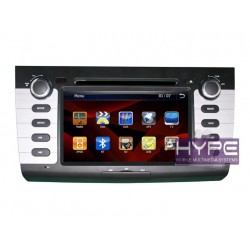 HYPE HSB7512GPS Autoradio 2 DIN GPS 18cm DVD DivX USB SD iPod pour SUZUKI SWIFT