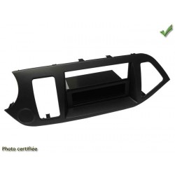 FACADE AUTORADIO KIA PICANTO 05/2011 SANS Systeme START AND GO NOIR