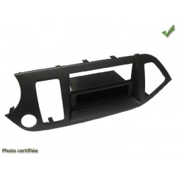 FACADE AUTORADIO KIA PICANTO 05/2011 avec Systeme START AND GO NOIR