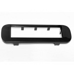 FACADE AUTORADIO FIAT PANDA 2011 NOIR LAQUE