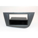 FACADE AUTORADIO SEAT LEON 2008 GRIS BLEU