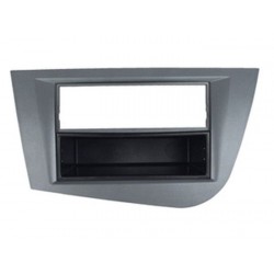 FACADE AUTORADIO SEAT LEON 2005 ARGENT