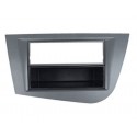 FACADE AUTORADIO SEAT LEON 2005 ARGENT