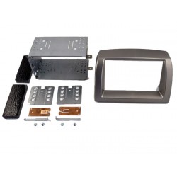 KIT 2 DIN LANCIA YPSILON 2007 GRIS CLAIR ARGENT