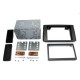 KIT 2 DIN IVECO DAILY 2012 GRIS METAL