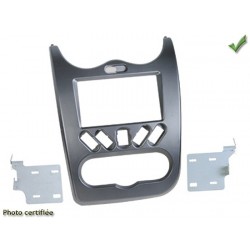 KIT 2 DIN DACIA DUSTER 2010 2012 SANDERO 2008 2012 GRIS FONCE