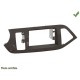KIT 2 DIN KIA PICANTO 2011 NOIR avec bouton START and STOP