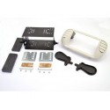 KIT 2 DIN FIAT 500 2007 2012 GRIS PEARL