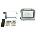 KIT 2 DIN KIA SPORTAGE 2010 POUR ECRAN MOTORISE GRIS ARGENT