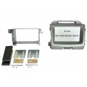KIT 2 DIN KIA SPORTAGE 2010 POUR ECRAN NON MOTORISE GRIS ARGENT