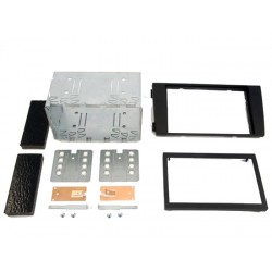 KIT 2 DIN AUDI A6 2001 2004 NOIR