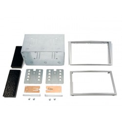 KIT 2 DIN OPEL CORSA 2006 2011 ARGENT