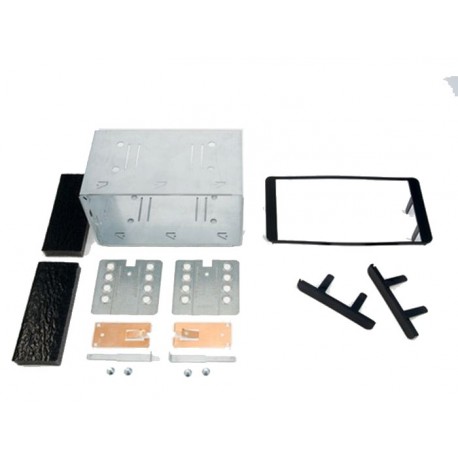 KIT 2 DIN TOYOTA AVENSIS 2004 COROLLA +VERSO 2008 AURIS YARIS 2006 NOIR
