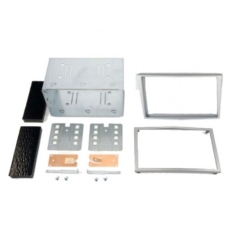 KIT 2 DIN OPEL ASTRA H 2004 2009 ARGENT