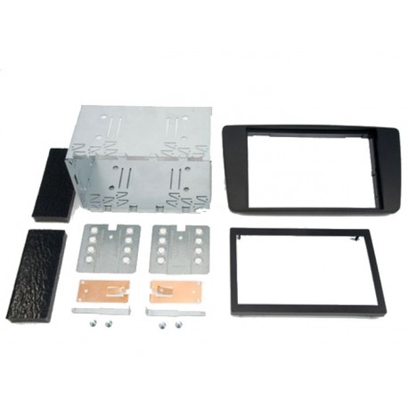 KIT 2 DIN SKODA OCTAVIA II 2004 2008 YETI 2009 NOIR