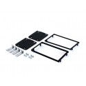 KIT 2 DIN KIA CARNIVAL 2002 2006 NOIR