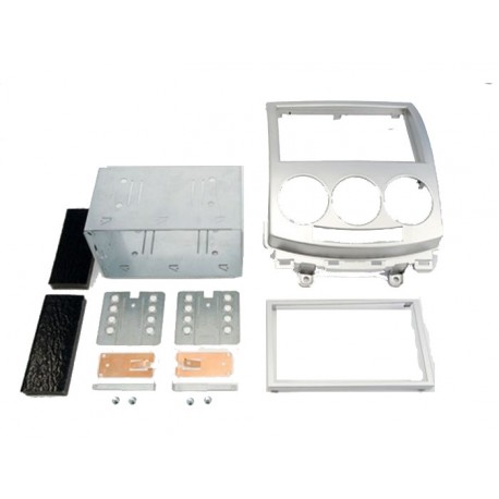 KIT 2 DIN MAZDA 5 2005 2011 ARGENT