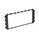 FACADE AUTORADIO DOUBLE DIN TOYOTA IQ 2009 NOIR AVEC NAVIGATION ORIGINE