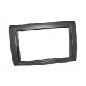 FACADE AUTORADIO DOUBLE DIN FIAT BRAVO 2007 NOIR BRILLANT
