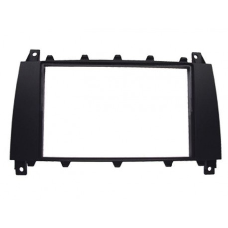 FACADE AUTORADIO DOUBLE DIN MERCEDES C CLK 2004 12/2007 W203